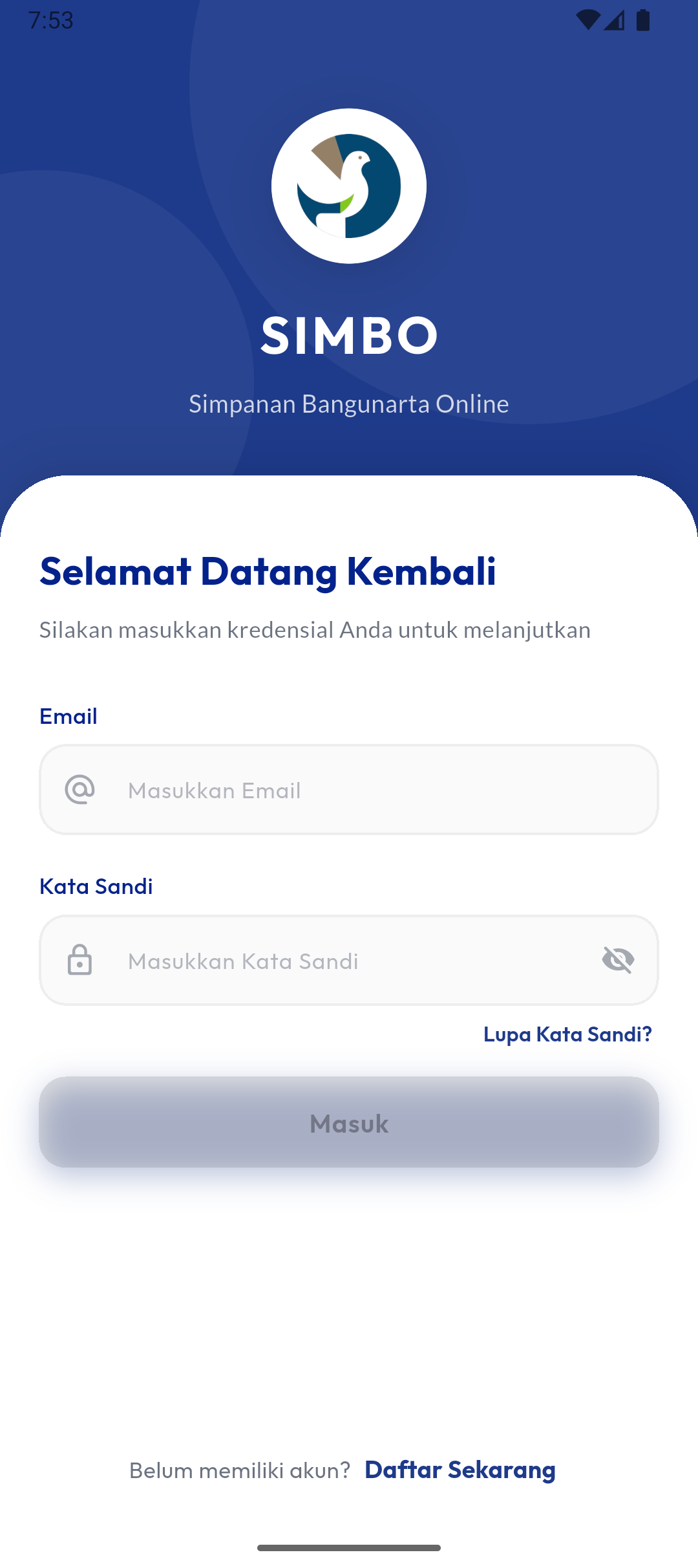 SIMBO Login