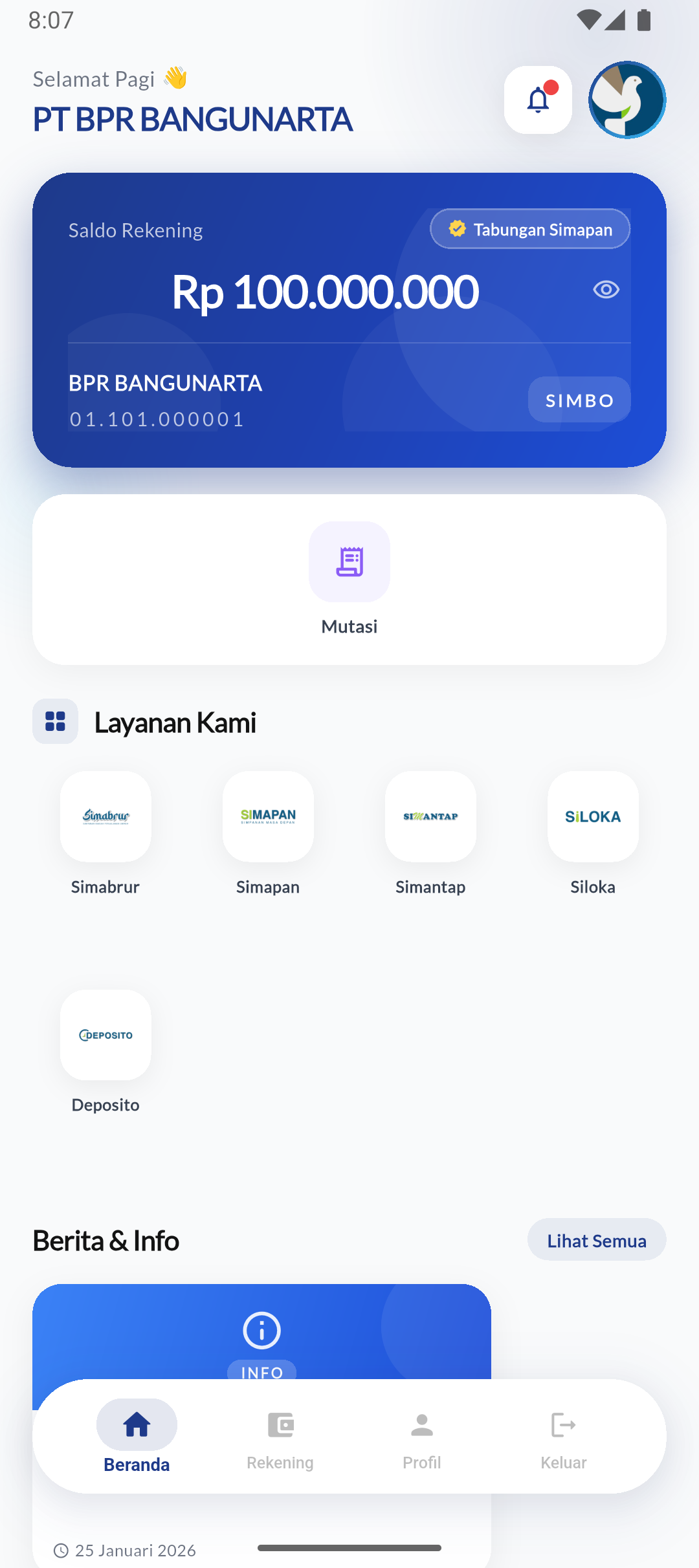 SIMBO Dashboard